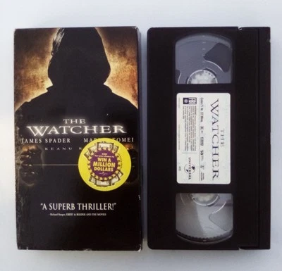 The Watcher (PreOwned VHS 2000) Serial Killer James Spader Keanu Reeves Thriller - Image 1 of 4