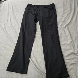 Lululemon Commission ABC Pants Men's 38x34 Black Comfort Office Casual Buisness - Picture 1 of 12