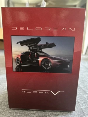 Mattel RLC Hot Wheels Delorean DMC-12 Alpha 5 Collector Set - Image 1 of 3