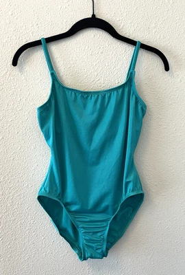 Maiô Spiegel vintage novo sem etiquetas tamanho 10 Missy azul-petróleo anos 70/80 - Imagem 1 de 4