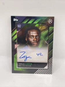 Autografo Topps UCC Knockout 25/25 Yoram Zague /99 - Foto 1 di 2