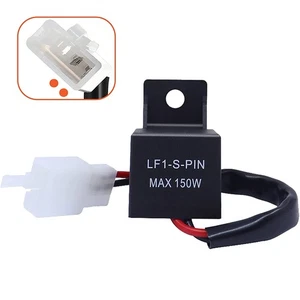 LED Indicator Flasher Relay Blinker 2 Pin For Yamaha R1 R6 FZ1 FZ6 FZ8 MT07 MT09 - Picture 1 of 9