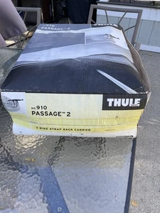 New Thule Passage 2. 910 Trunk Bicycle Rack 2-Bike Strap Rack w/ Cradles - Picture 1 of 12
