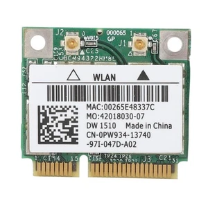 Bcm94322Hm8L Dw1510 Dualband 300Mbps Mini Pci-E Drahtlose Netzwerkkarte Für KUI - Bild 1 von 7