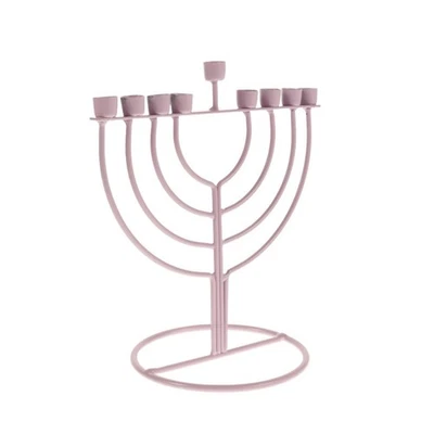  Soporte para velas Hanukkah linterna decoración para escritorio Foto 1 de 4