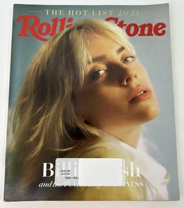Rolling Stone Magazine (July/August 2021) BILLIE EILISH - The Hot List - Picture 1 of 6