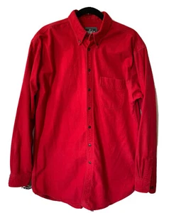 Vintage Woolrich Hemd Herren Größe LT Rot Arbeitshemd Shacket Jacke Flanell USA - Bild 1 von 6