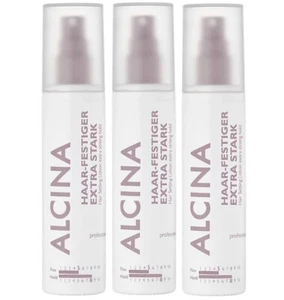 3x Alcina Fijador de Cabello Extra Fuerte Sujeción 125 ml - Imagen 1 de 1