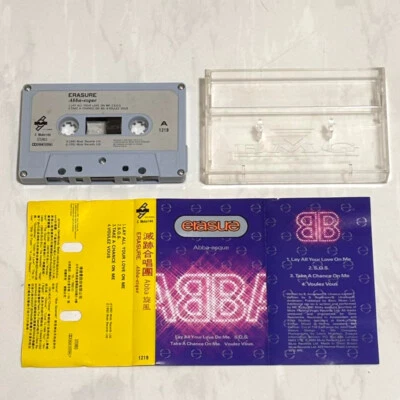 Erasure (Depeche Mode) 1992 Abba-Esque Taiwan Edition 4 Track Cassette Tape EP - Image 1 of 4