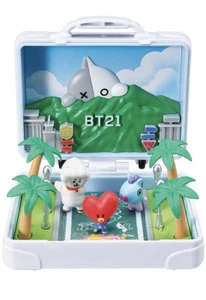 BTS BT21 x Line Friends Action Figure Official World Tour Toy New With Box USA - Picture 1 of 7
