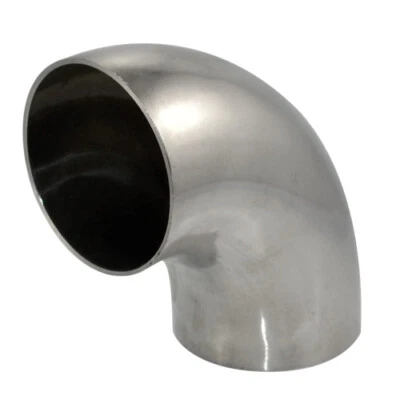3" 76 mm Sanitary Weld 90 Degree Elbow Pipe Stainless Steel SS 316 US stock