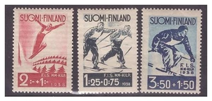 FINLAND 1938 - SKI WM MNH SET ** MNH - Picture 1 of 1