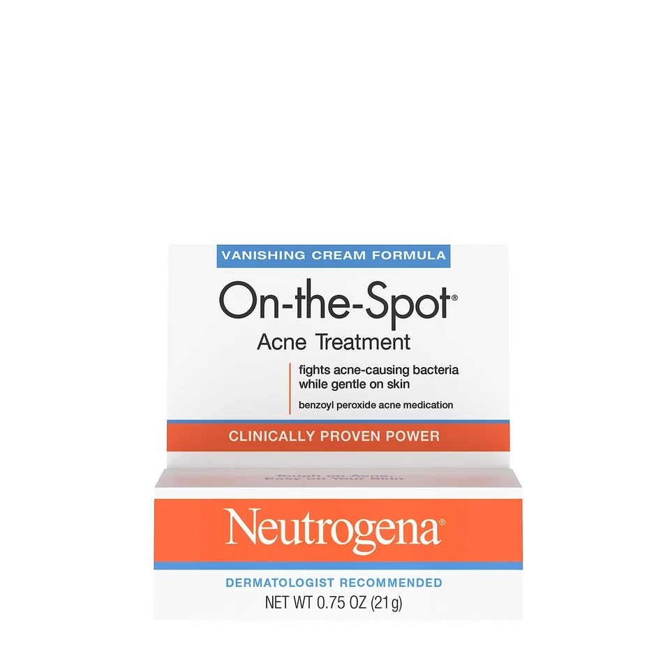 Neutrogena On-the-spot Acne Treatment Vanishing Cream 21g