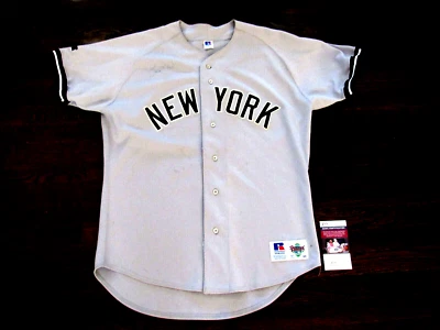 GRAIG NETTLES 1977-1978 WSC NY YANKEES SIGNED AUTO VINTAGE RUSSELL JERSEY JSA - Image 1 of 4