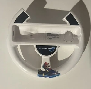 Power A Mario Kart 8 Racing Wheel for Nintendo Wii WiiU - Picture 1 of 2