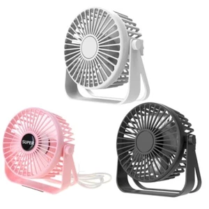 USB Hangings Fan Portable Desk Fan 360° Rotatable Table Fan for Camping - Picture 1 of 11