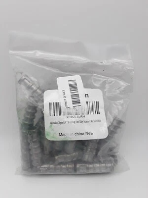 Wensilon (30 piezas) 1/4 * 1-1/2 anclaje protector de retraso pernos largos de aleación de zinc hormigón A... Foto 1 de 3