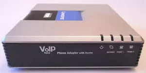 Cisco/Linksys SPA2102 VoIP Telefon Adapter Router 2FXS (entsperrt) - Bild 1 von 3