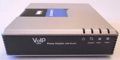 Cisco/Linksys SPA2102 VoIP Phone Adapter Router 2FXS (Unlocked) - Image 1 of 3