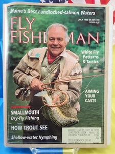 Fly Fisherman Magazine July 1990 Maine's Best Landlocked Salmon Waters - Imagen 1 de 3