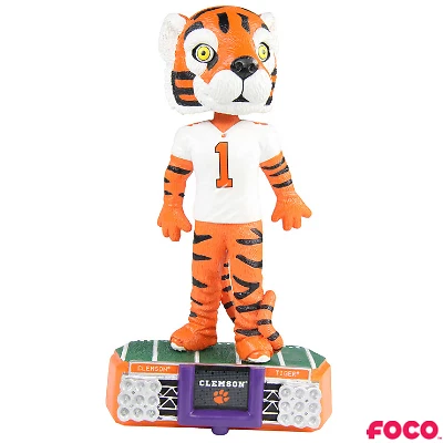 NCAA Stadium Lights Bobble Head Mascot Clemson Tigers Cover