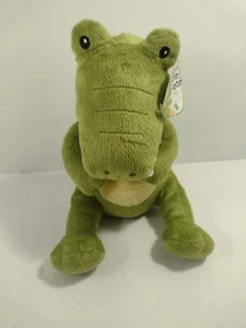 Baby Aspen Croc In Socks Plush Crocodile Rattle - Picture 1 of 9