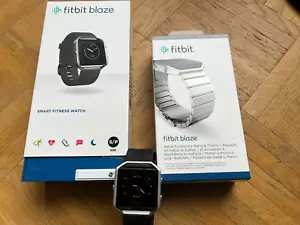 Fitbit Unisex Fitness Uhr Blaze + Metallarmband, gut erhalten - Bild 1 von 8