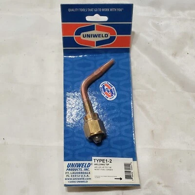 Punta de antorcha de soldadura fuerte Uniweld tipo 1-2 tamaño 2 resistente Victor 300 315FC Foto 1 de 3