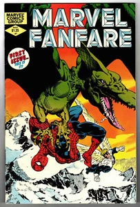 MARVEL FANFARRIA # 1 (1a serie) - 1982 Marvel (fn) Spider-Man Daredevil - Imagen 1 de 2