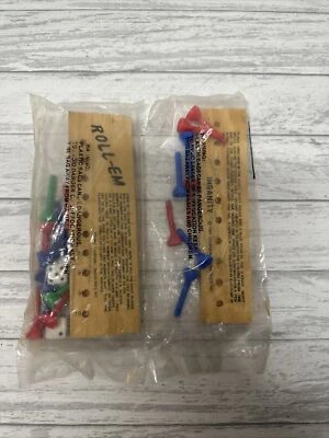 Lot of 2 MIND Teasers VTG 1987 Cardinal Industries Solid Wood Board Game Sealed - Image 1 of 4