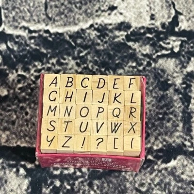 Набор марок Studio G алфавит - мини-буквы - набор марок 30 шт. - Изображение 1 из 4