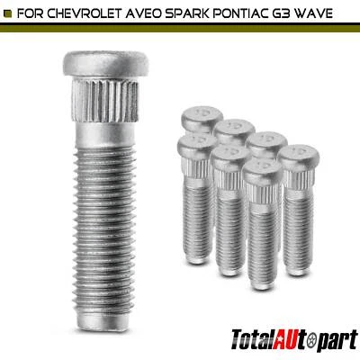 8pcs M12-1.5 Wheel Lug Stud for Chevrolet Aveo 2004-2011 Aveo5 Pontiac G3 Wave - Image 1 of 4