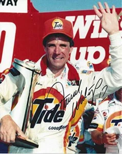 AUTOGRAPHED 1988 Darrell Waltrip #17 Tide Racing COCA-COLA 600 RACE WIN (Victory - Picture 1 of 1