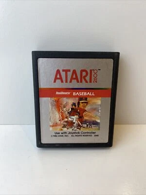 RealSports Baseball (Atari 2600, 1982) Cart Only - Image 1 of 3