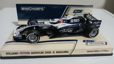 Kazuki Nakajima 1/43 Minichamps 2008 Williams Toyota Showcar - Image 1 of 4
