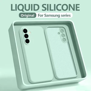 Silicone Shockproof Soft Case For Samsung S25 FE S24 Ultra S23 A17 A56 A16 Cover - Picture 1 of 21