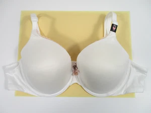 -NUEVO CON ETIQUETAS Sujetador Victoria's Secret Body By Victoria Forrado Cobertura Perfecta Talla 38B Blanco - Imagen 1 de 4