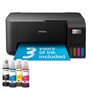 Epson EcoTank ET-2862 (Refurbished)+Inks A4 Multifunction Printer Wi-Fi Wireless - Picture 1 of 7