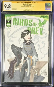 Birds of Prey #1 CGC SS 9.8 Sketch Michael White Batgirl Spirit World - Picture 1 of 2