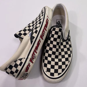 Fast Times At Ridgemont High Vans Men’s 11.5 Spicoli Classic Slip On With Box - Picture 1 of 12