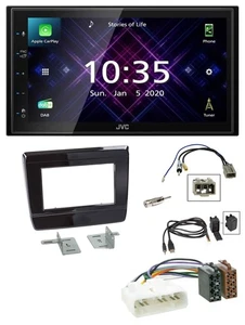 JVC DAB 2DIN MP3 Bluetooth USB Autoradio für Isuzu D-Max 2020 2021 Klavierlack - Bild 1 von 12