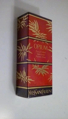 vintage old version Opium Yves St Laurent EDT 2.5 oz /75 ML new, sealed 4 women - image 1 of 4