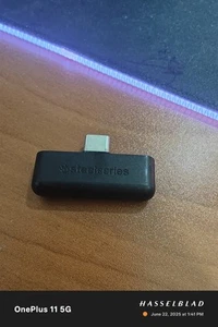 SteelSeries ZHK-HS00021TX USB Tipo-C Dongle para Auriculares Inalámbricos para Juegos Arctis 1 - Imagen 1 de 1