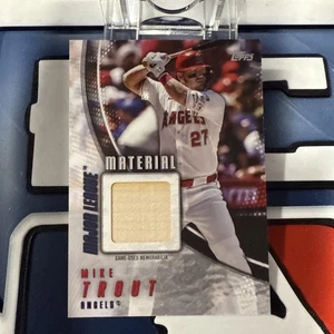 2025 Topps Major League Material Mike Trout Game Used Bat MLM2-MT - Bild 1 von 6