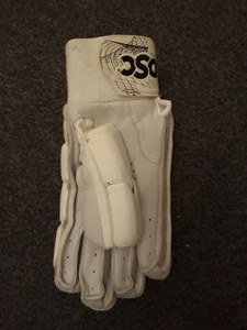 DSC pearla Cricket Gloves, White/Black - Picture 1 of 5