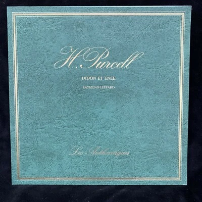 PURCELL - Didon et Enee (Dido & Aeneas) - LEPPARD - ERATO 553 (deluxe gate) - Image 1 of 4