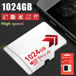 Fast Delivery 128GB 256GB 1TB High Capacity Micro SDHC Memory Card with Adapter - Picture 1 of 15