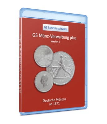 GS Münz-Verwaltung 5 plus - Deutschen Münzen ab 1971 - Software für Sammlung - Bild 1 von 4