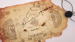 "Esclusiva cassa bottino mappa Goonie's 10"" x 14" - Foto 1 di 1