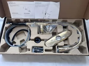 Signature Hardware Amberley herunterziehbarer Küchenarmatur - gebürstetes Gold - Bild 1 von 9